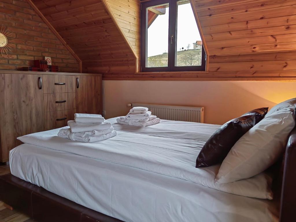 Krevet ili kreveti u jedinici u okviru objekta Rustic dream MIA