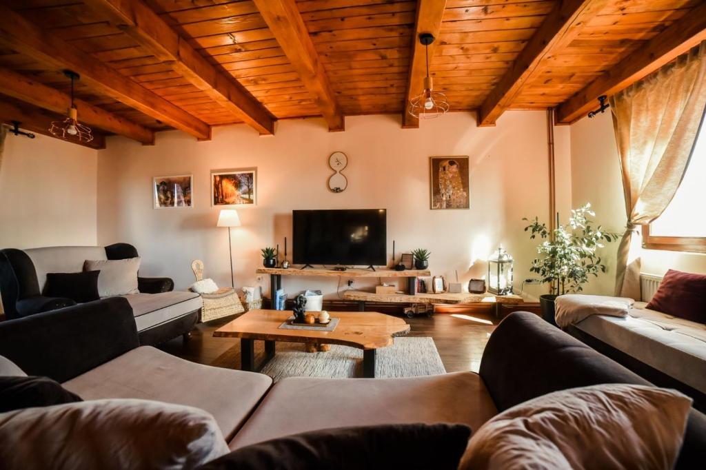 Prostor za sedenje u objektu Rustic dream MIA