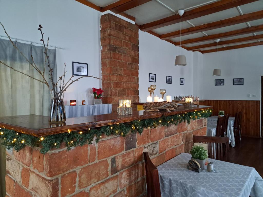Restaurace v ubytování Pension U Johnů