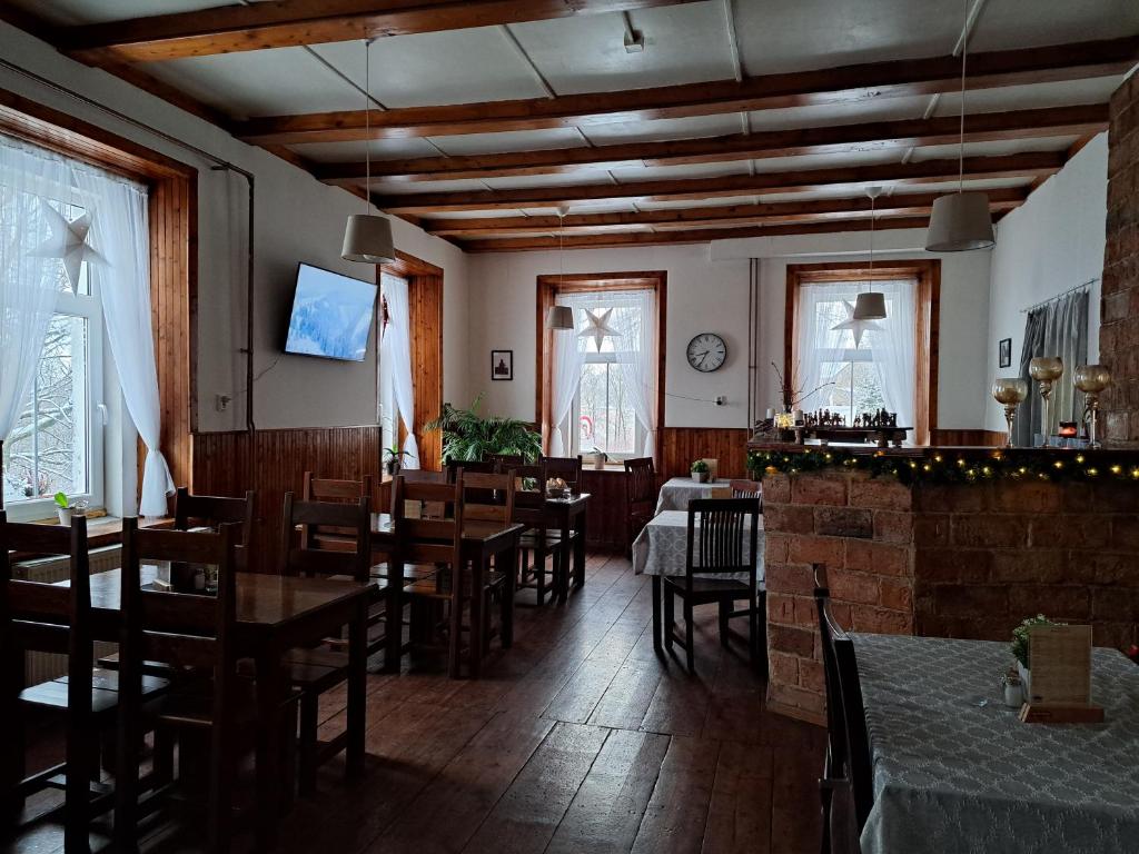 Restaurace v ubytování Pension U Johnů