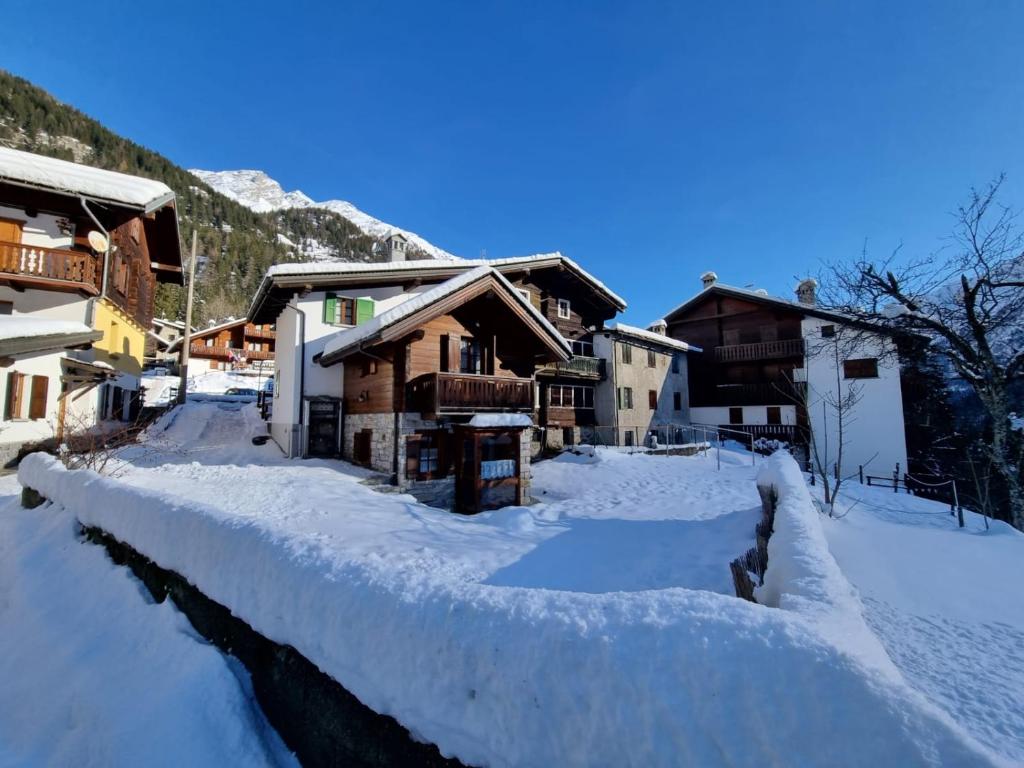 Incanto Walser Apartments Ronco v zime