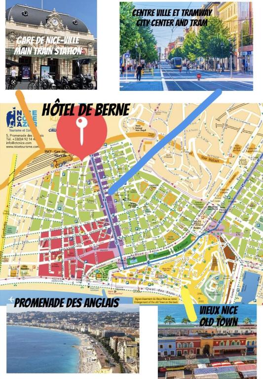 Fotografie z fotogalerie ubytování Hotel de Berne v Nice