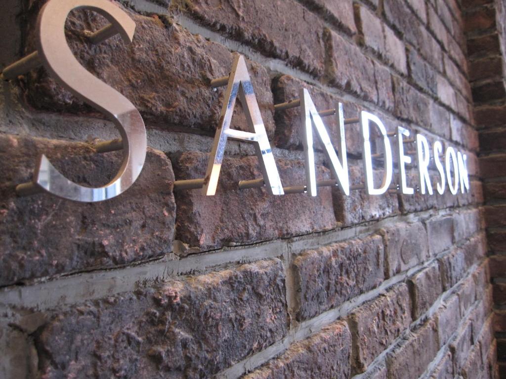 Certifikát, hodnocení, plakát nebo jiný dokument vystavený v ubytování Hotel Sanderson