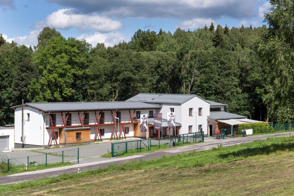 Budova, kde se penzion nachází