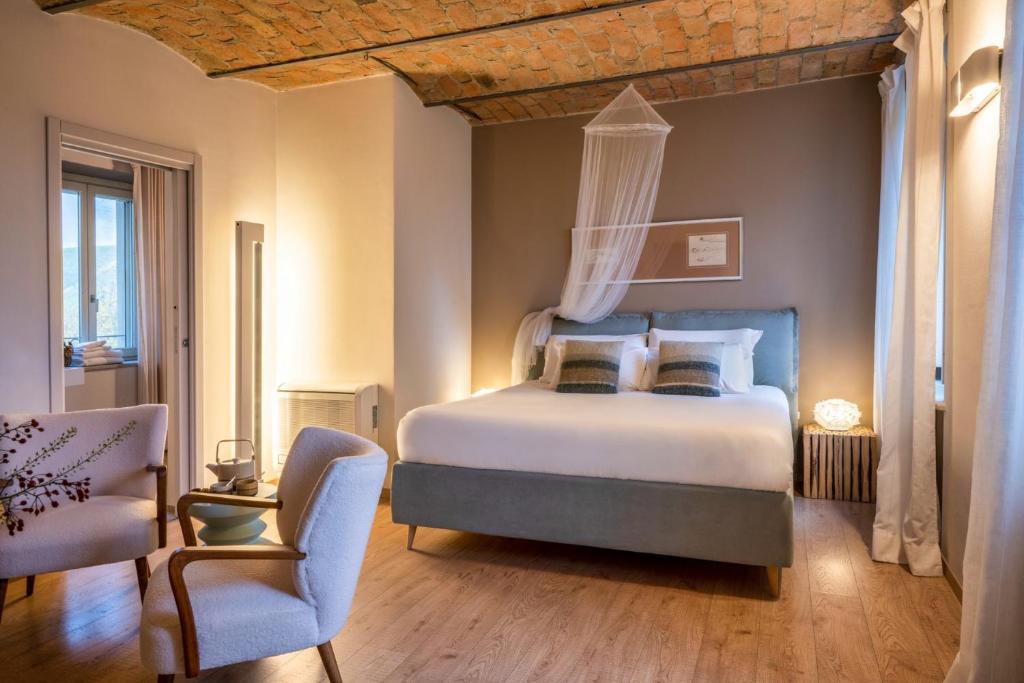 Langhe Country House - Chambre Double Avec Vue Sur Jardin