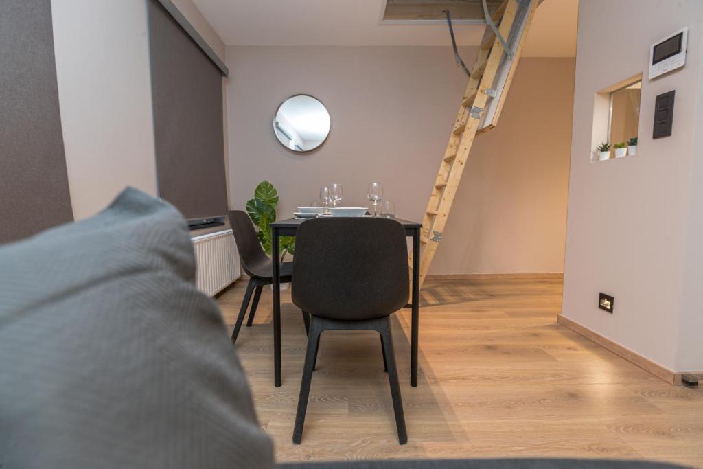 Posezení v ubytování Golden Dove Luxury Aparts