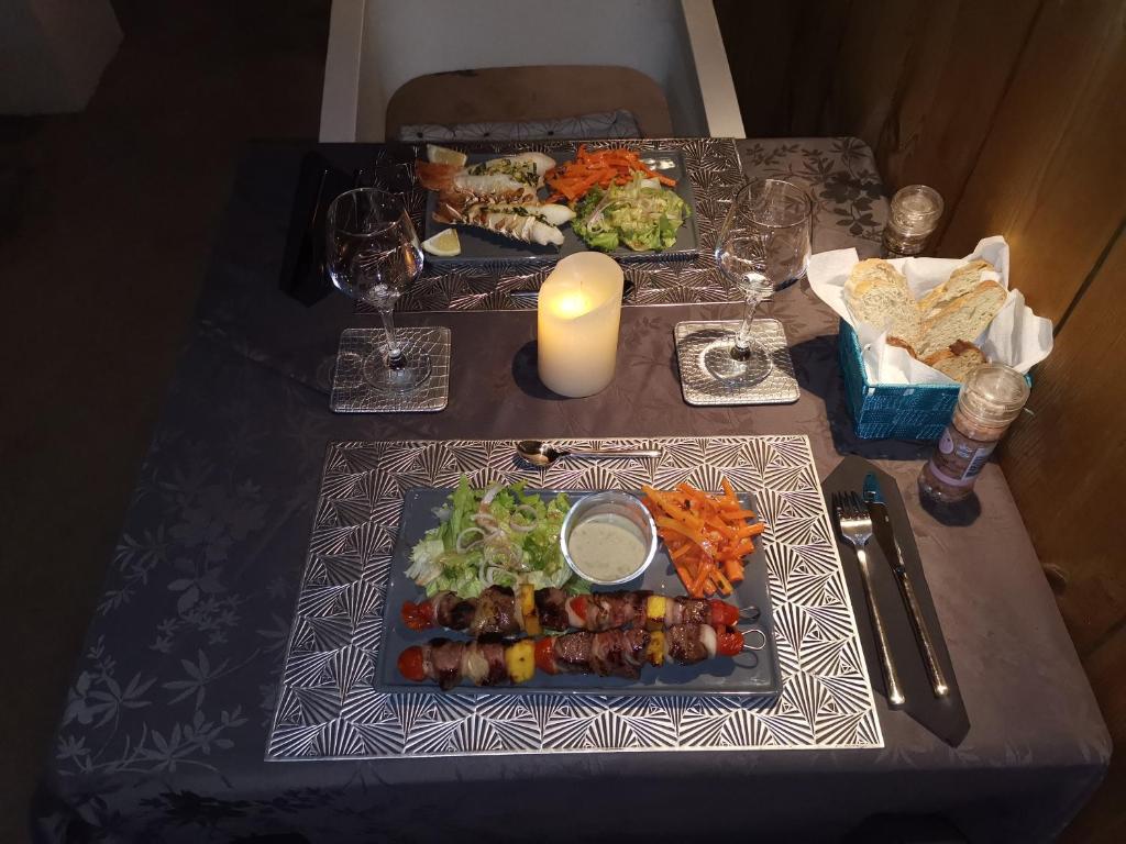 Jídlo v aparthotelu nebo okolí