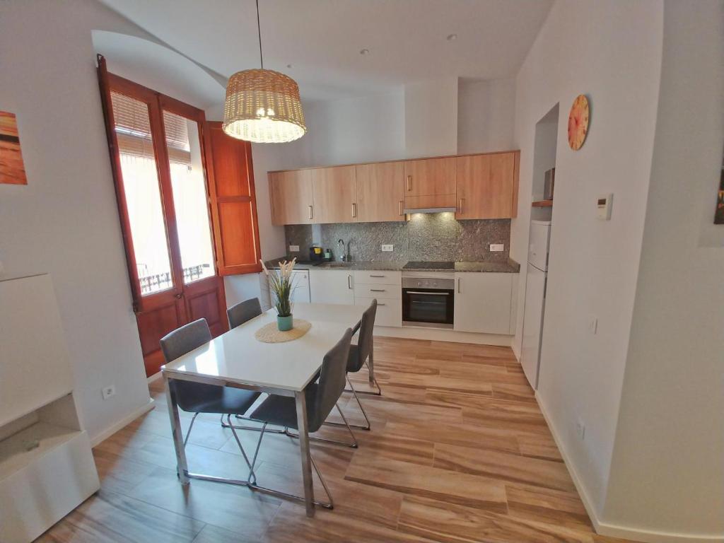A kitchen or kitchenette at Piso Allada 1 Ref 1195