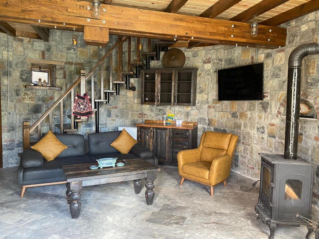 Posezení v ubytování Dedeman Village Sapanca