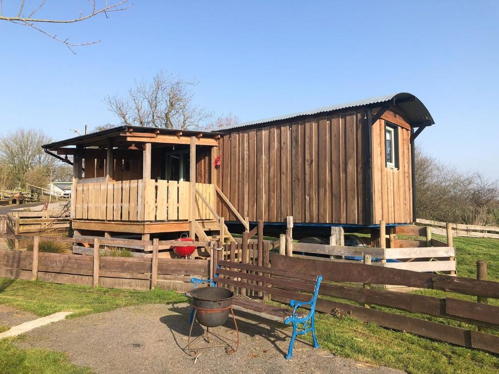 Lakeside Hut in Gillingham, Dorset, England