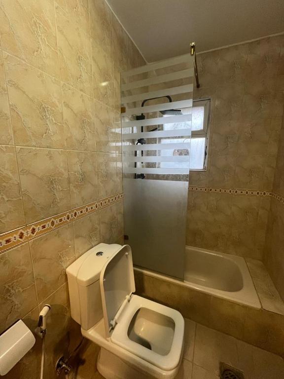 Koupelna v ubytování Sultan Home