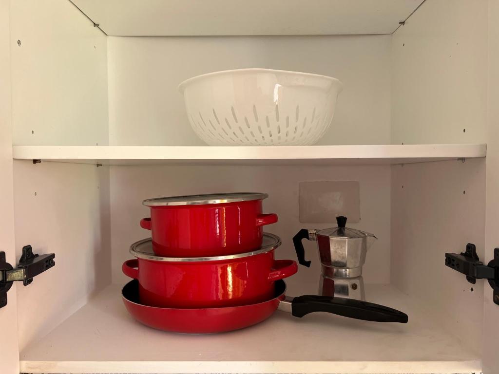 Una cocina o cocineta en hotel DUCASSI Sol Cariba Punta Cana