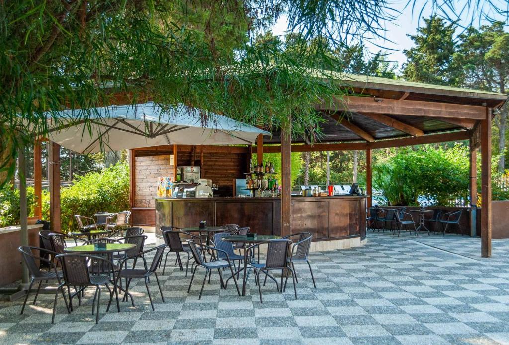 Zahrada ubytování Villaggio Camping Sentinella