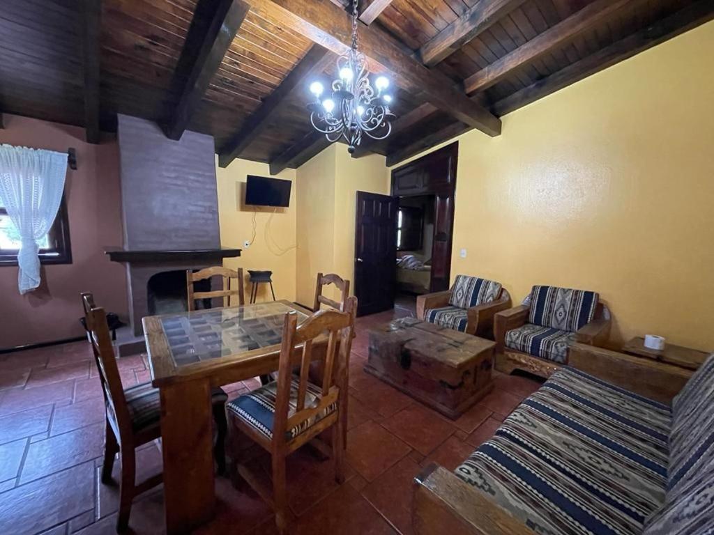 Posezení v ubytování Villas Lupita