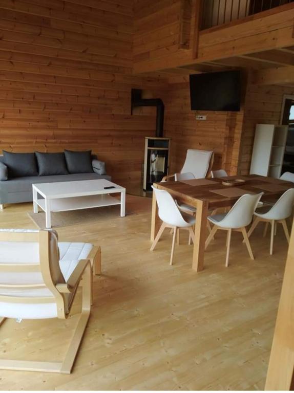 Posezení v ubytování Felsenlandblick