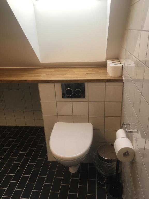 Koupelna v ubytování Hotel Osted