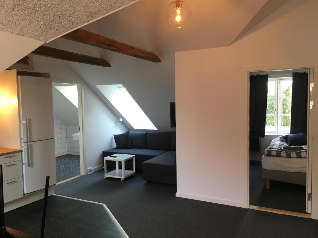 Postel nebo postele na pokoji v ubytování Hotel Osted