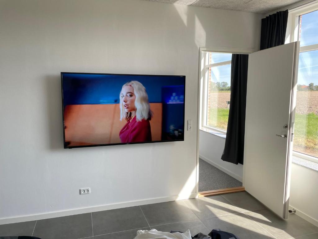 TV a/nebo společenská místnost v ubytování Hotel Osted
