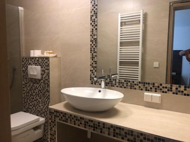 Łazienka w obiekcie Luxury Apartments White Villa Violeta