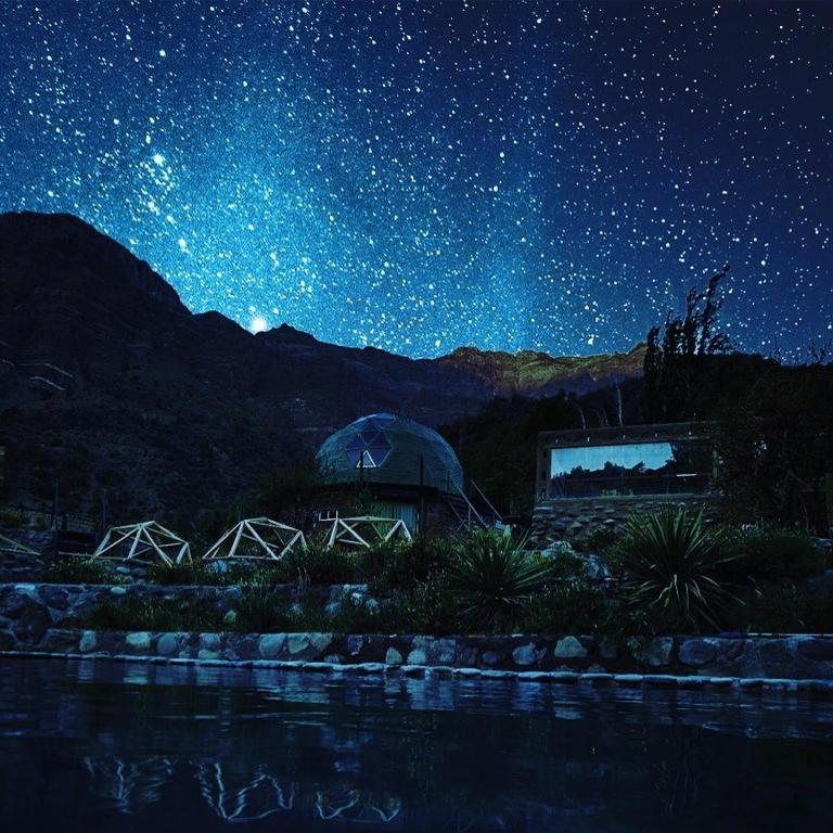 Hermosos domos con piscina en el cajon del maipo ซานอัลฟอนโซ ชิลี