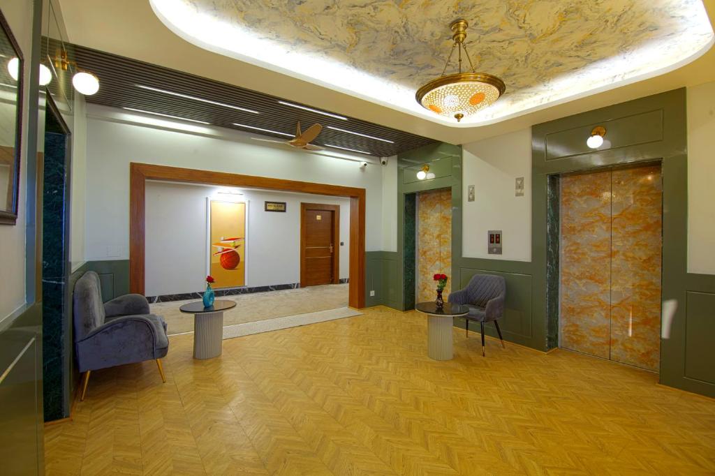 Posezení v ubytování Hotel Bay Laurel Retreat