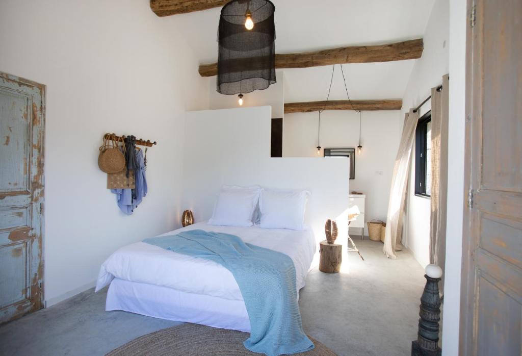 Postel nebo postele na pokoji v ubytování La Grange de Fer I Classée 5 étoiles