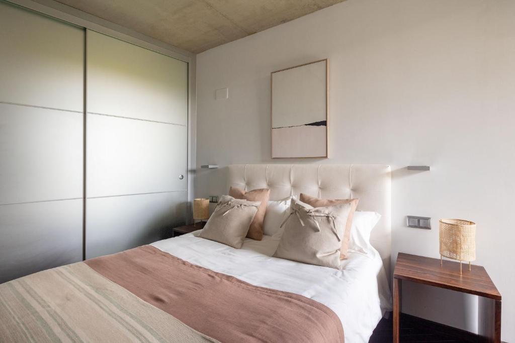 Posteľ alebo postele v izbe v ubytovaní Amazing Villa in San Sebastián by SanSe Holidays
