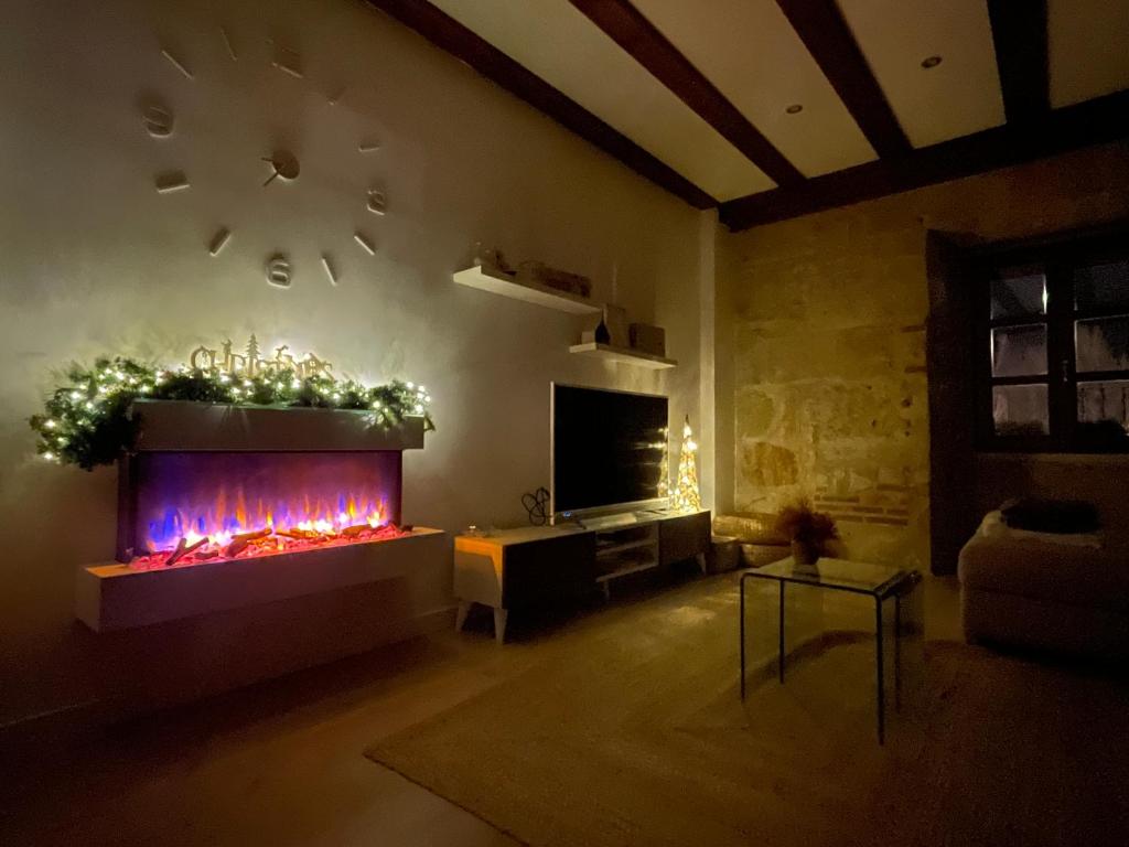 Posedenie v ubytovaní Apartamento Ribera Del Puente