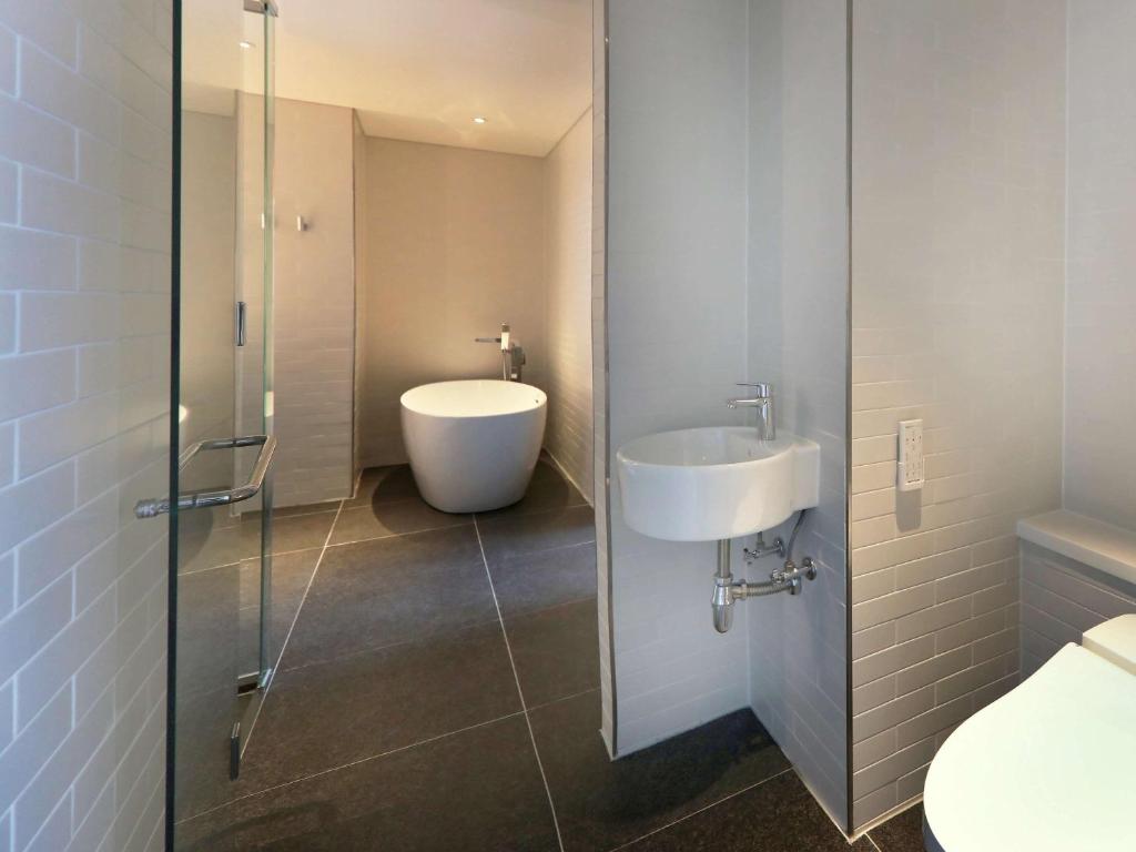 Koupelna v ubytování Mercure Ambassador Ulsan