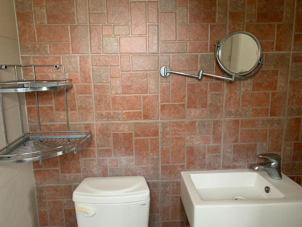 Koupelna v ubytování 安禾居 AnHeJu B&B