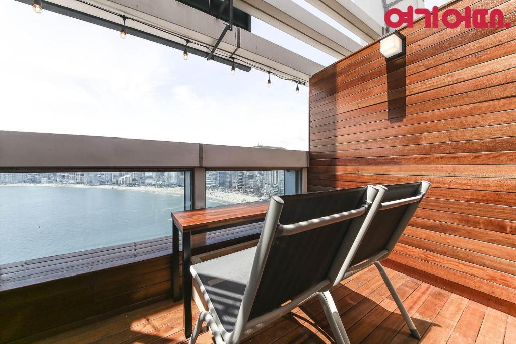 Gwanganri HOTEL OCEANVIEW - Habitación Doble Con Balcón Y Vistas Al Mar