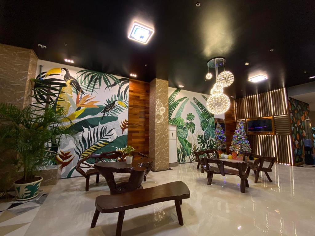 Posezení v ubytování NGN Gran Hotel