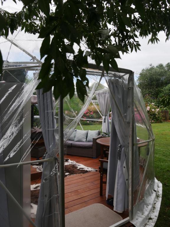 Zahrada ubytování Flowerhaven - glamping dome