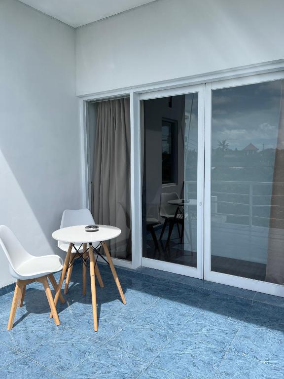 Balkón nebo terasa v ubytování Best Canggu Hostel