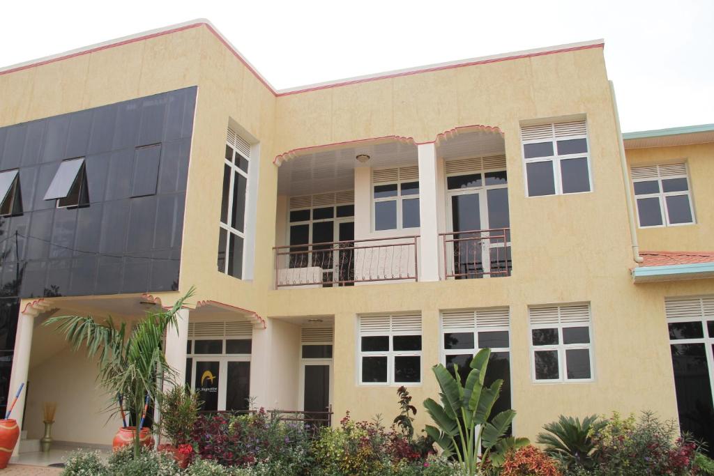 an exterior view of a building at St Augustine Apart & Hotel in Kigali