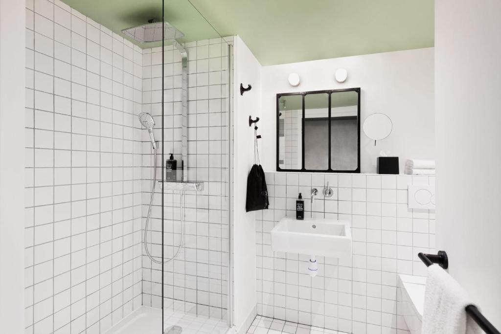Koupelna v ubytování ibis Styles Amiens Centre