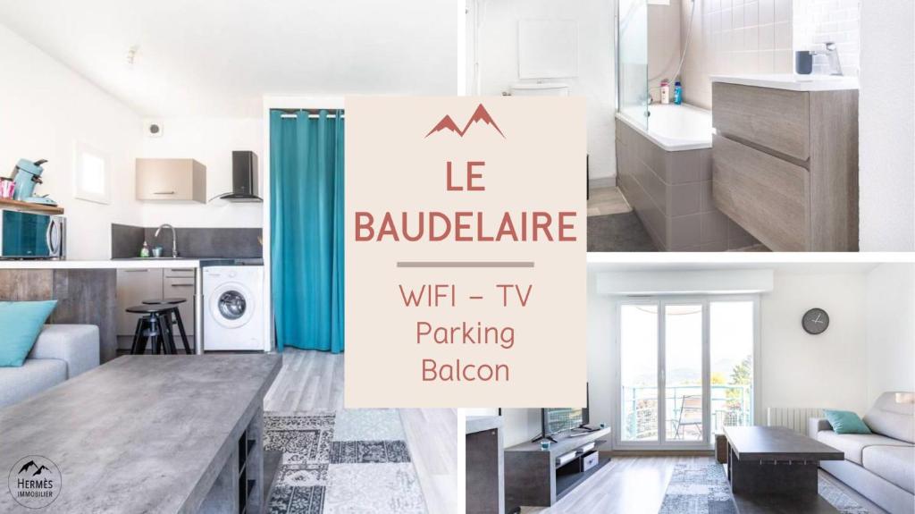 Le Baudelaire - Cosy Studio et Parking à Grenoble, Grenoble – Updated 2023  Prices