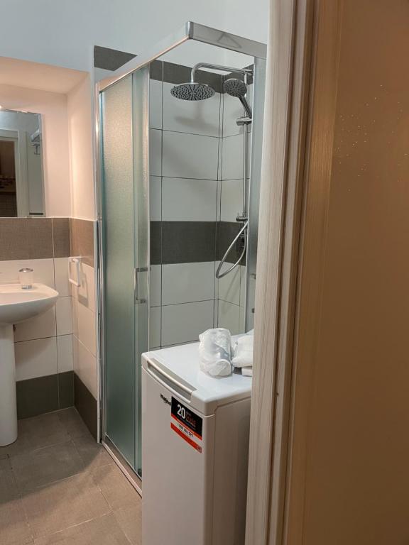 Kúpeľňa v ubytovaní La Fonte Di Ortigia