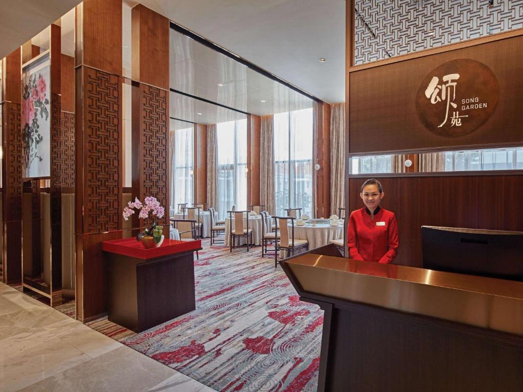 Гостиная зона в Mercure Singapore Bugis