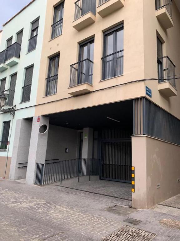 Budova, v ktorej sa apartmán nachádza