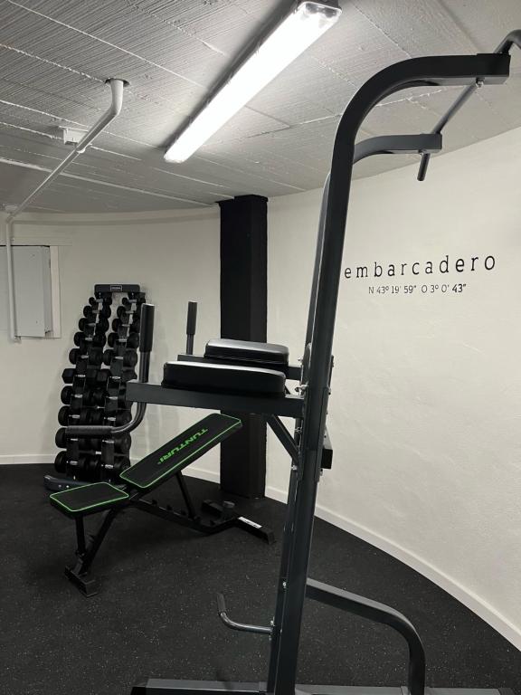 Fitness centrum a/nebo fitness zařízení v ubytování Ercilla Embarcadero Hotel