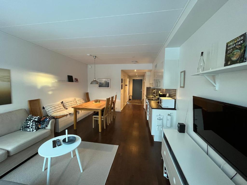 Kuchyň nebo kuchyňský kout v ubytování Ski Lodge Funäsdalen