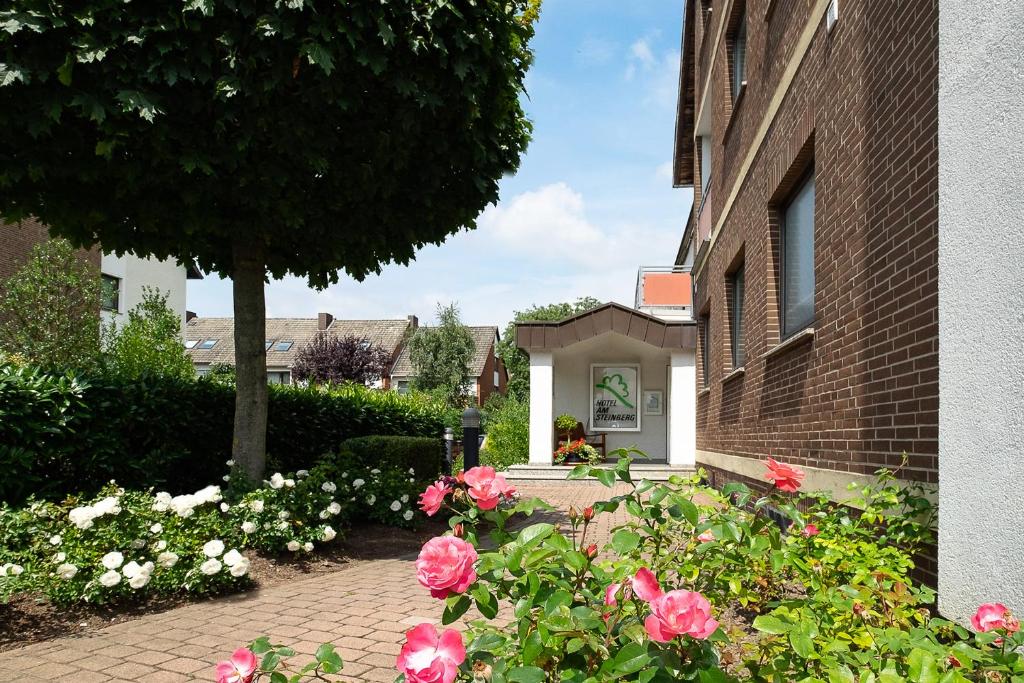 Zahrada ubytování Hotel Am Steinberg