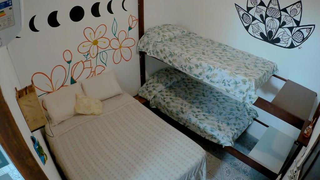 Postel nebo postele na pokoji v ubytování Hostel FreeDive Inn