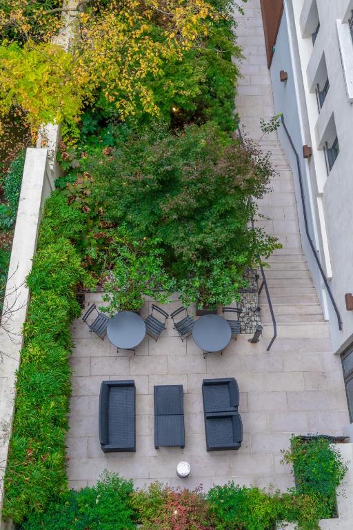 Zahrada ubytování Hotel Villa Saxe Eiffel