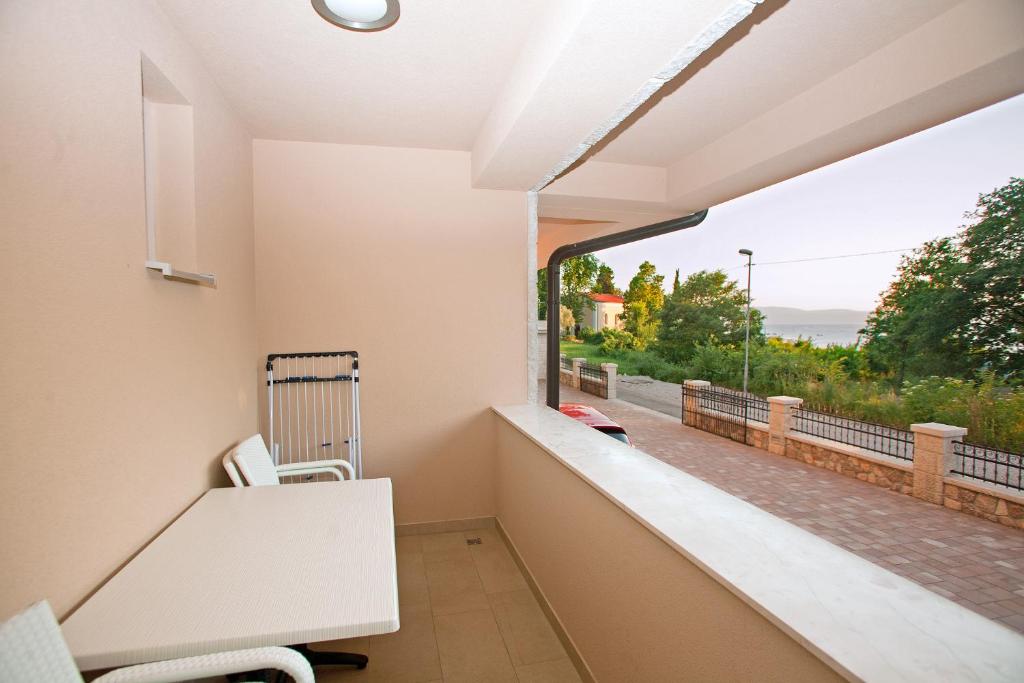 Balkon lub taras w obiekcie Apartments Maslina III