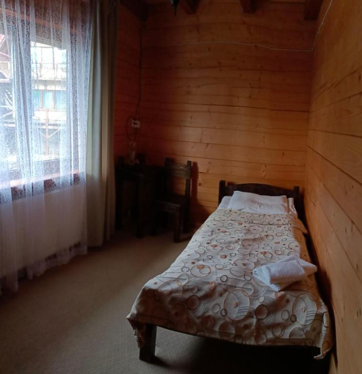 Postel nebo postele na pokoji v ubytování Highland
