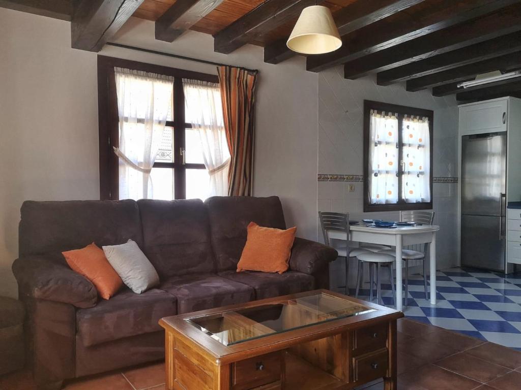 Posezení v ubytování LA CASA ROJA