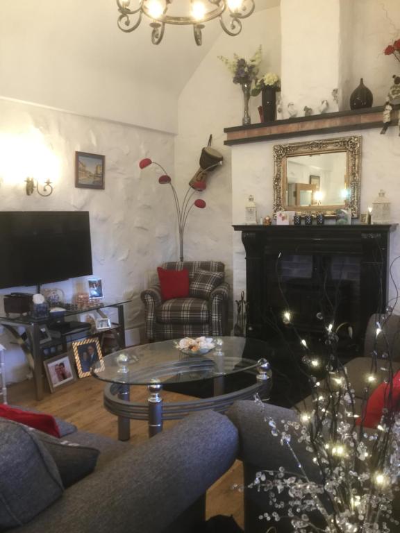 Posezení v ubytování Tullybeggs B&B