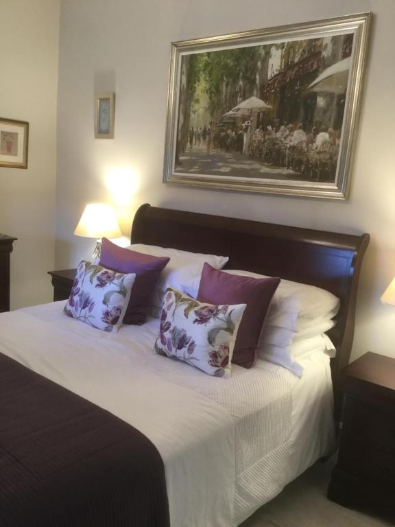 Postel nebo postele na pokoji v ubytování Tullybeggs B&B